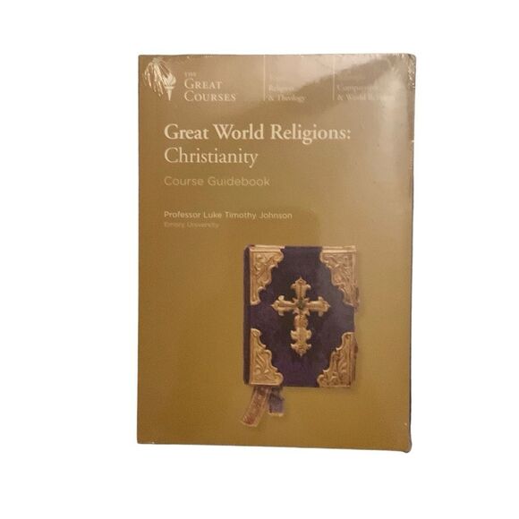 NEW DVD Course Guidebook Great Courses Great World Religions Christianity - Picture 1 of 4